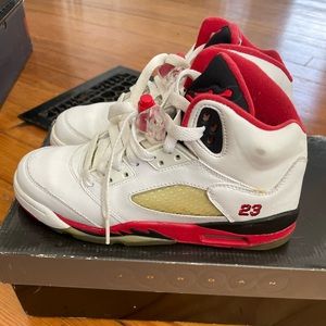 Air Jordan 5 Retro fire red 4 GS